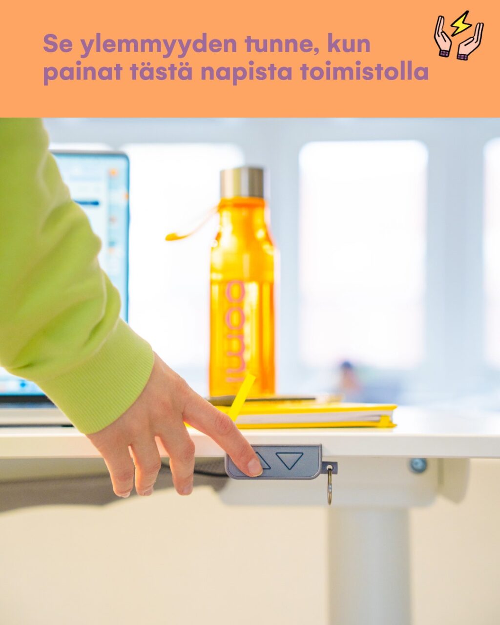 Väite: mistään muusta asiasta ei tule yhtä hyvä olo itsestä. ⚡️#oomi #sähkö #sähköpöytä