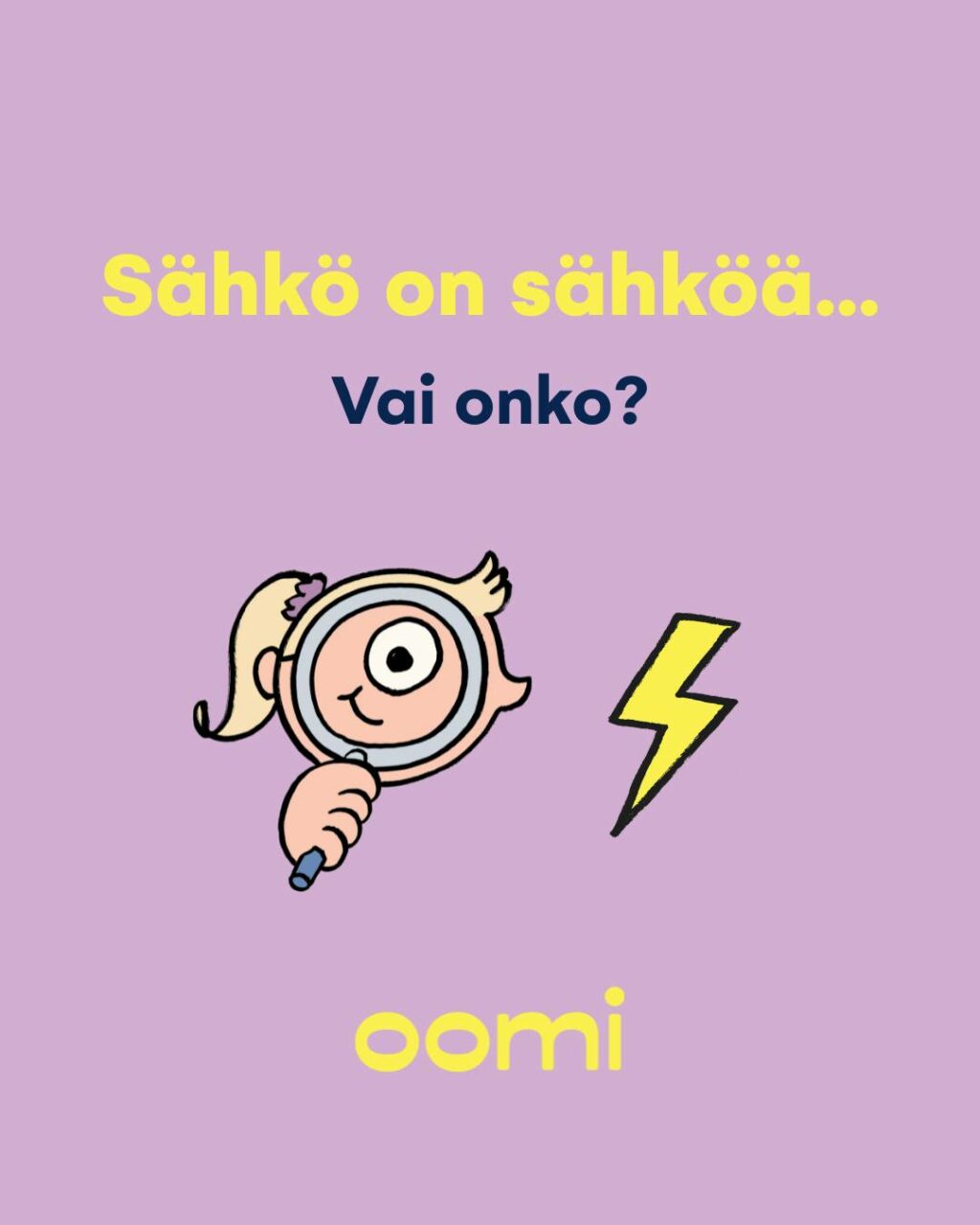 Mistä yrityksenne käyttämä sähkö oikeasti tulee? 💡 Sähkön käyttö on arkea jokaiselle yritykselle, mutta kuinka monessa tiedetään, mistä käytetty sähkö oikeasti tulee?Energiamarkkinoiden murros, vastuullisuusraportoinnin vaatimukset ja kuluttajien kasvavat odotukset tekevät sähkön alkuperästä entistä merkityksellisemmän tekijän.Kurkkaa sivuiltamme 3 faktaa sähkön alkuperästä, jotka jokaisen yrityksen olisi hyvä tietää - linkin löydät biosta! 👉#oomi #vastuullisuus #sähkösopimus #yrityksille
