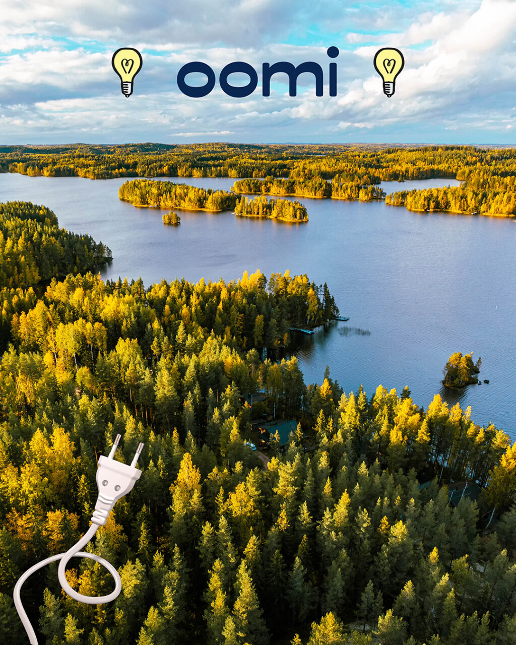 30.8. juhlitaan Suomen luonnon päivää! 💚Tiesitkö, että meillä voit täydentää sähkösopimuksesi sulle mieluisaksi? Voit räätälöidä käyttämäsi energian tuotantotavan ja valita joko uusiutuvilla energialähteillä tai ilman hiilidioksidipäästöjä tuotetun sähkön. Voit valita myös Oomi Päästöhyvityksen minkä tahansa sähkösopimuksen kylkeen.Oomitä vaihtoehtoja! Tutustu ja löydä sulle paras ratkaisu! ✨#oomi #sähkösopimus #sähkö #luonto