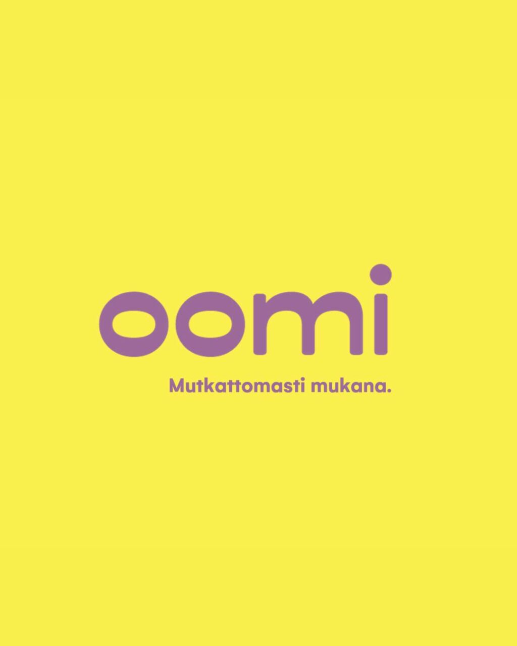 Oomi kulkee mutkattomasti mukana ✨ Elämä voi olla monimutkaista, mutta arjen ei tarvitse olla sitä. Oomi haluaa olla kumppani, joka tekee asiakkaan elämästä sujuvampaa – niin asiakaspalvelussa, digitaalisissa ratkaisuissa kuin energiankäytön arjessa. Uusi sloganimme “mutkattomasti mukana” syntyi laajoista kuluttajatutkimuksista ja kiteyttää lupauksen huolettomasta arjesta.”Oomi on aiheuttanut vähiten mutkia elämään”, kuten eräs asiakkaamme tiivisti tutkimuksessa. 💛 #oomi #mutkattomastimukana #brändi #slogan