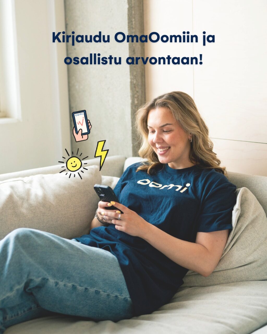 Asiakas - kirjaudu OmaOomiin ja voit voittaa palkintoja!⚡OmaOomilla sähkönseuranta ja sopimusasiat kulkevat mutkattomasti mukanasi, ja nyt voit kirjautumalla myös voittaa palkintoja! Arvomme kuukausittain kolme lahjakorttia kaikkien OmaOomia käyttäneiden asiakkaidemme kesken. ✨Tutustu OmaOomiin ja kurkkaa arvonnan lisätiedot sivuiltamme - linkin löydät biosta!#oomi #omaoomi #arvonta #asiakkaille