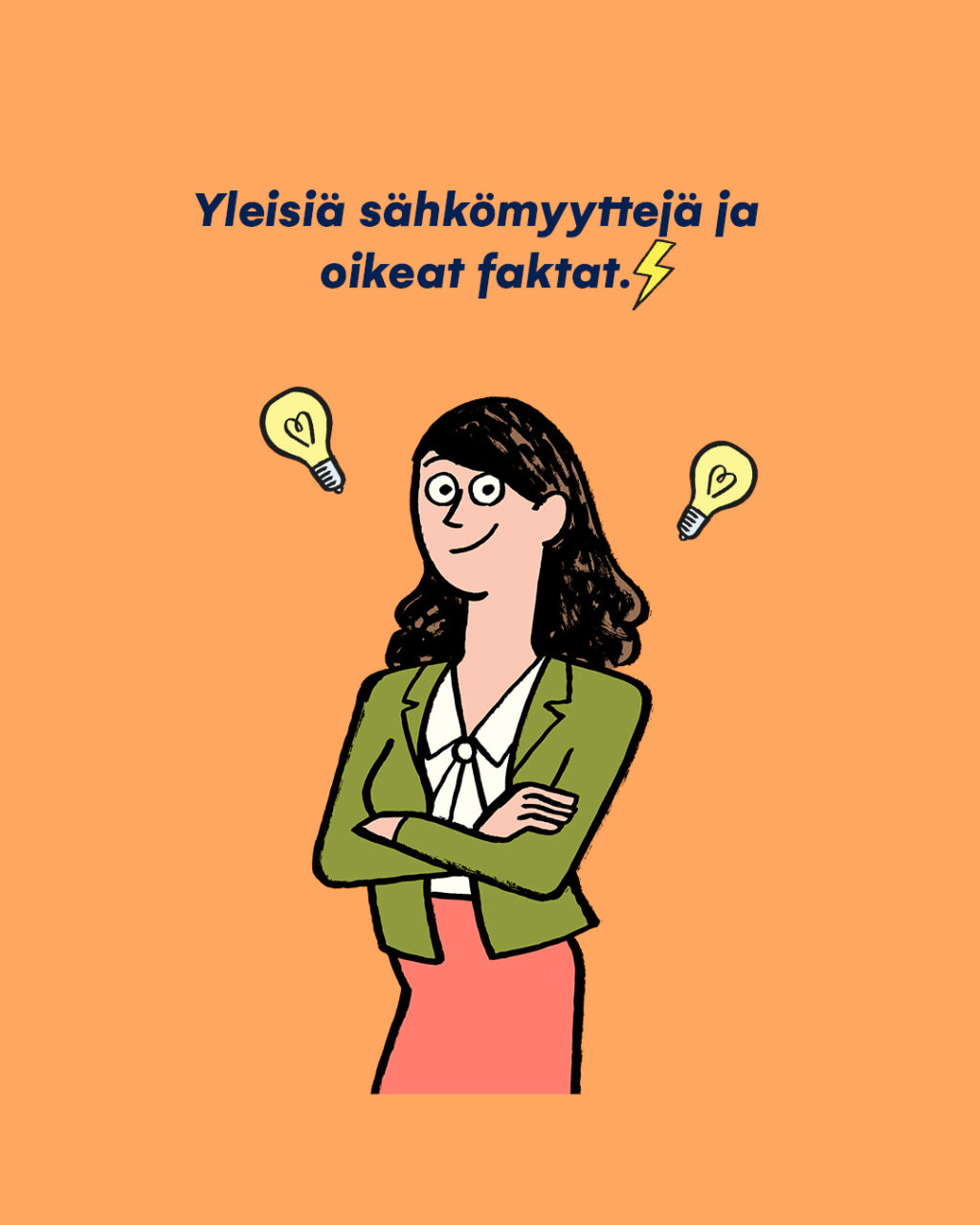 Yleisiä sähkömyyttejä ja oikeat faktat! ⚡️ 💡 ”Laitteen jättäminen valmiustilaan ei kuluta sähköä."Totuus: Kuluttaa kyllä! Valmiustilassa olevat laitteet voivat viedä jopa 5–10 % kodin sähkönkulutuksesta.💡 “Sähköpatteri kuluttaa vähemmän kuin ilmalämpöpumppu.”Totuus: Ilmalämpöpumppu on moninkertaisesti energiatehokkaampi – se tuottaa jopa 3-5 kertaa enemmän lämpöä suhteessa sähkönkulutukseen.💡 “Aurinkopaneelit eivät toimi Suomessa talvella.”Totuus: Aurinkopaneelit tuottavat vähemmän sähköä talvella, mutta toimivat pääsääntöisesti ympäri vuoden — ja pitkät kesäpäivät kompensoivat tehokkaasti.#oomi #sähkönkulutus