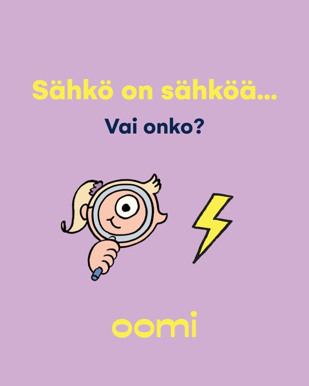 Mistä yrityksenne käyttämä sähkö oikeasti tulee? 💡 Sähkön käyttö on arkea jokaiselle yritykselle, mutta kuinka monessa tiedetään, mistä käytetty sähkö oikeasti tulee?Energiamarkkinoiden murros, vastuullisuusraportoinnin vaatimukset ja kuluttajien kasvavat odotukset tekevät sähkön alkuperästä entistä merkityksellisemmän tekijän.Kurkkaa sivuiltamme 3 faktaa sähkön alkuperästä, jotka jokaisen yrityksen olisi hyvä tietää - linkin löydät kommenteista. 👉 #oomi #vastuullisuus #sähkösopimus #yrityksille 
