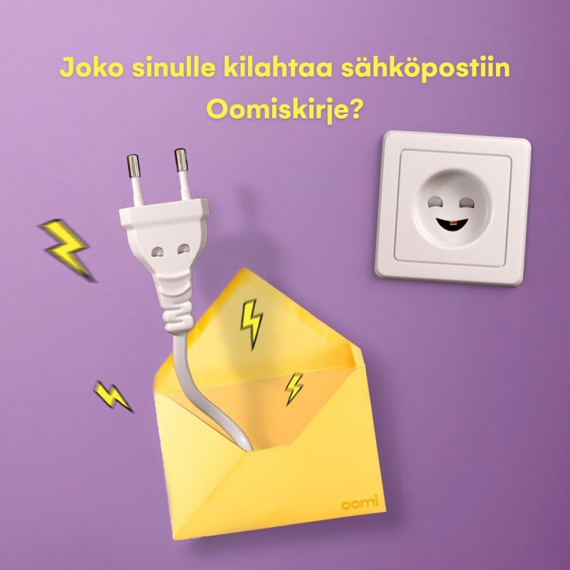 Joko sinulle kilahtaa sähköpostiin Oomiskirje? Oomiskirje on uutiskirjeemme, jonka avulla pysyt kuulolla Oomin uusimmista uutisista, eduista ja energiavinkeistä, vaikket olisikaan asiakkaamme!Uutiskirjeen pääset tilaamaan helposti etusivun kautta osoitteessa oomi.fi – lomakkeen löydät rullaamalla alas. 👇 Tilauksen voit myös perua milloin tahansa.Kuullaan pian! 🤩#oomiskirje #oomi #uutiskirje