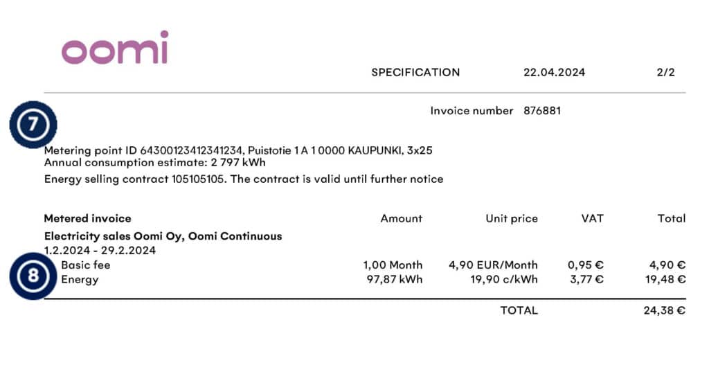 How to read your electricity invoice
