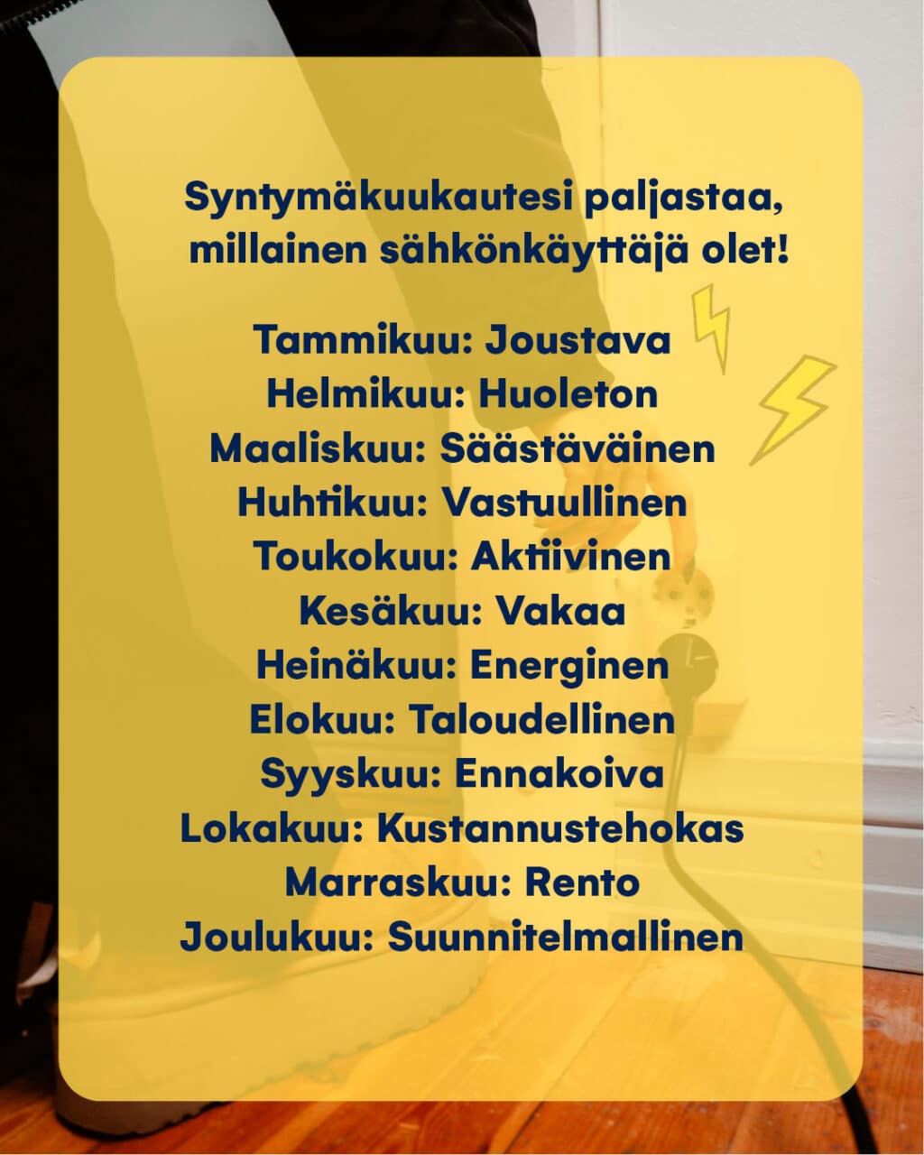 Löydätkö itsesi listalta – osuiko kohdalleen? 🧐 Kerro kommenteissa 👇#oomi #sähkö