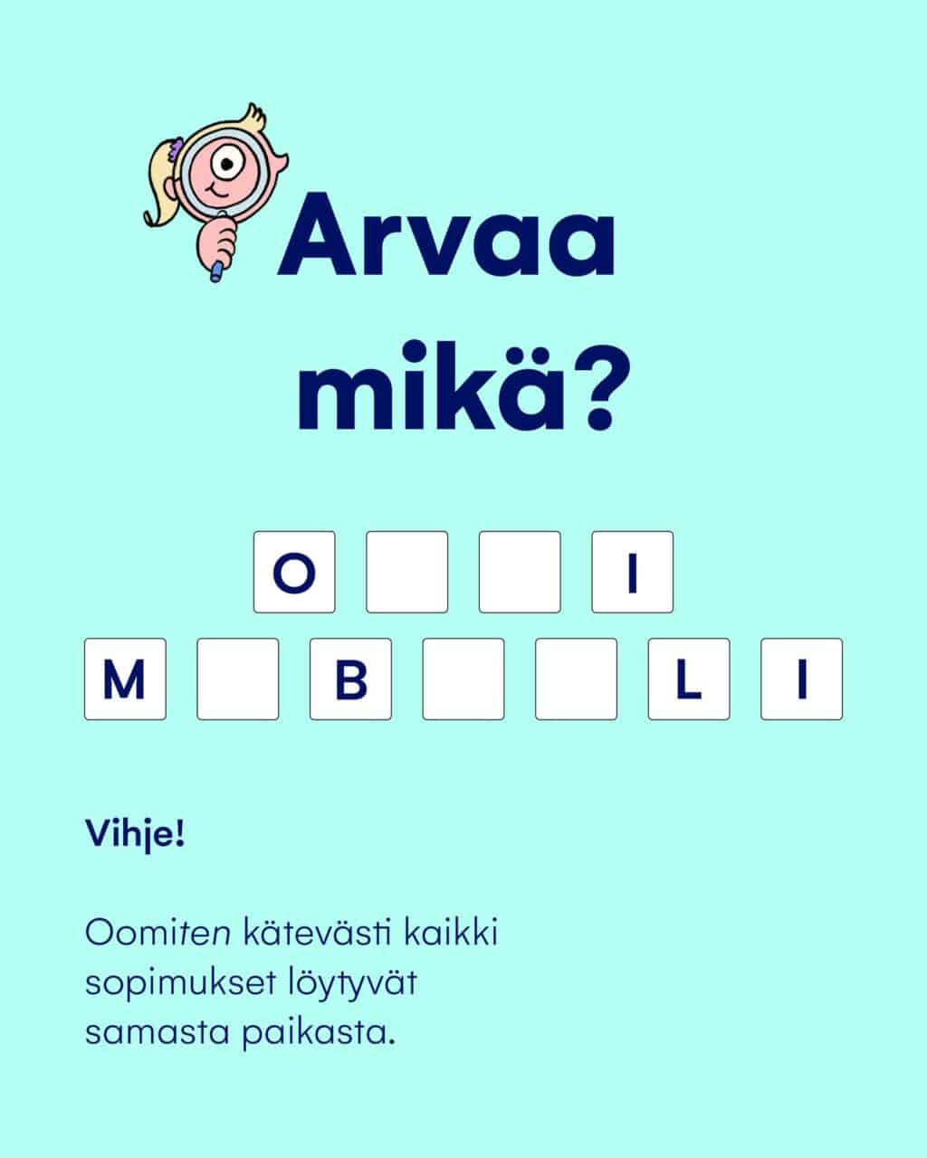 Onko tämä palvelu sulle jo tuttu? Mikäli ei, niin kipin kapin tutustumaan. 😘#oomi #sähkö #puhelinliittymä