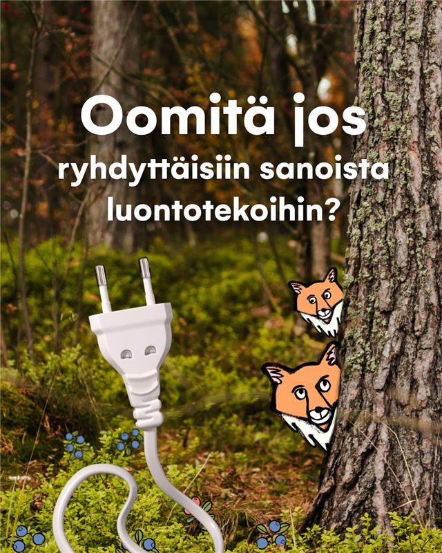 Oomin Luontorahaston haku vuodelle 2026 on auki 💚 Ryhdyttäisiinkö yhdessä sanoista luontotekoihin? Oomin Luontorahasto tukee ympäri Suomen hankkeita, jotka edistävät luonnon monimuotoisuutta. Tavoitteenamme on kiinnittää erityistä huomiota luonnon hyvinvointiin ja yhteisöllisyyteen sekä tukea konkreettisia ympäristötekoja. Onko teillä suunnitelma hankkeesta, joka tukee lähiluonnon monimuotoisuutta, lisää ymmärrystä ympäristön hyvinvoinnista tai ehkäisee luontokatoa ruohonjuuritasolla?🌿 Tutustukaa Oomin Luontorahaston raameihin🌿 Viimeistelkää idea🌿 Jättäkää hakemus viimeistään 9.4. mennessä Tutustu tarkemmin Luontorahastoon ja hae mukaan osoitteessa oomi.fi/luontorahasto 💚 #oomi #luontorahasto #sanoistaluontotekoihin