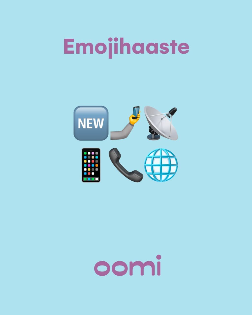 Nyt on taas aika Oomin suurelle emojihaasteelle! 🤩 Mikä on sun arvaus? Kerro kommenteissa! 👇#oomi #sähkö