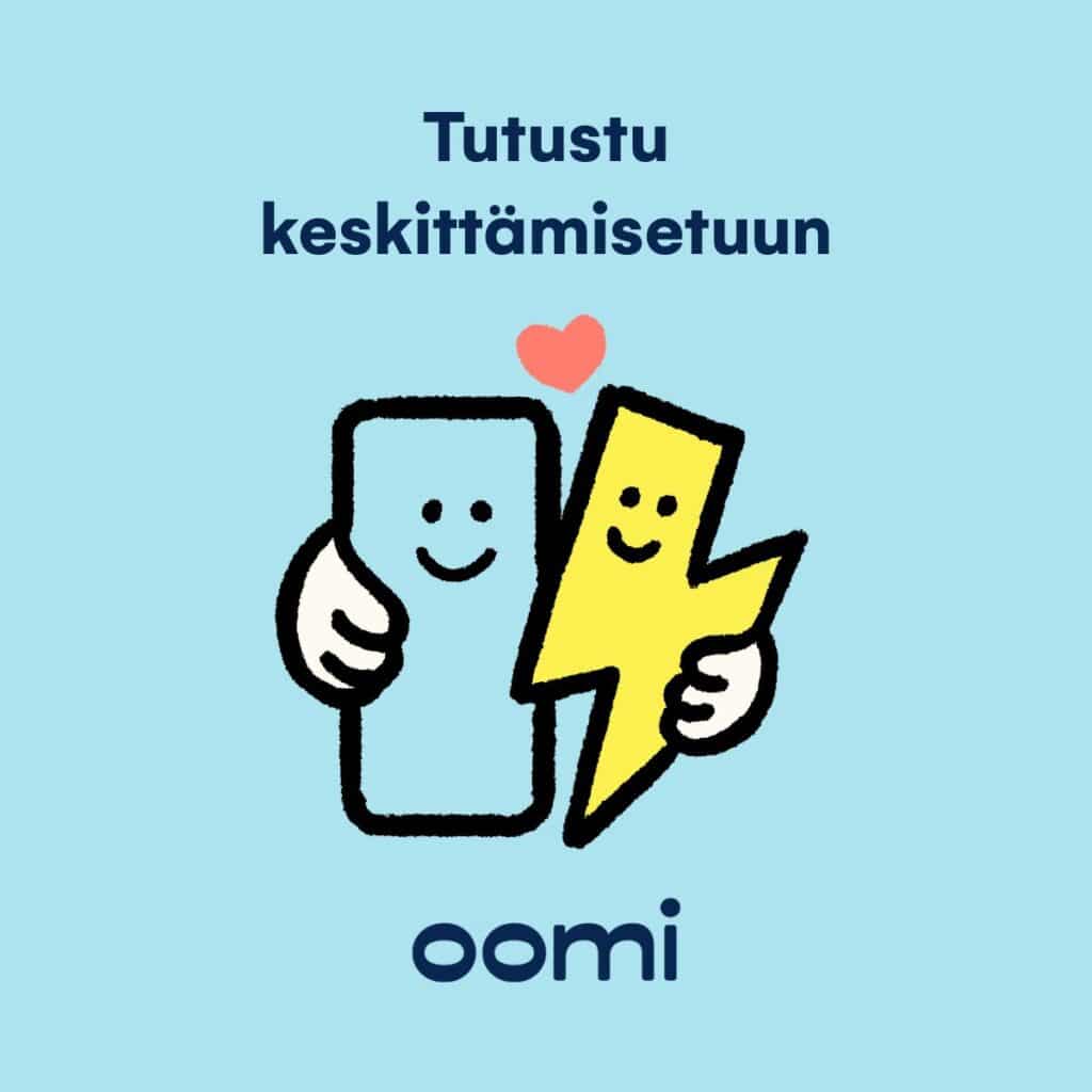 Voiko puhelinliittymä pienentää sähkölaskua?💡 Oomilla sähkösopimuksen ja puhelinliittymien keskittäminen tuo konkreettista hyötyä suoraan sähkölaskuun. Keskittämisetu on Suomen markkinoilla ensimmäinen laatuaan, ja mitä enemmän taloudessasi on Oomin puhelinliittymiä, sitä enemmän saat sähköistä etua.⚡ Kätevää, eikö?Tutustu keskittämisetuihin tarkemmin sivuillamme, linkin löydät kommenteista.#oomi #oomimobiili